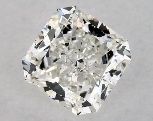 1.03 Carat H-SI1 Square Radiant Cut Diamond